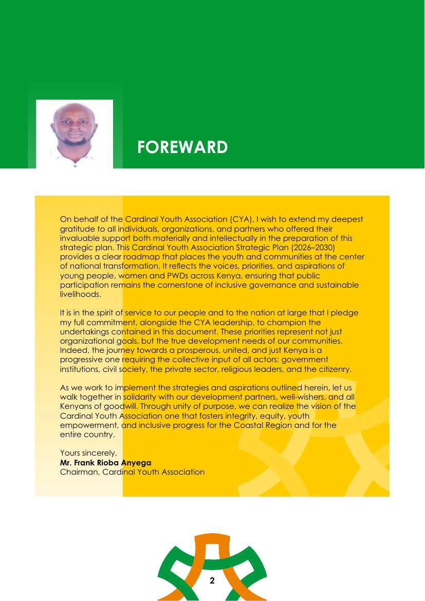 Strategic Plan (2026–2030) — page 2