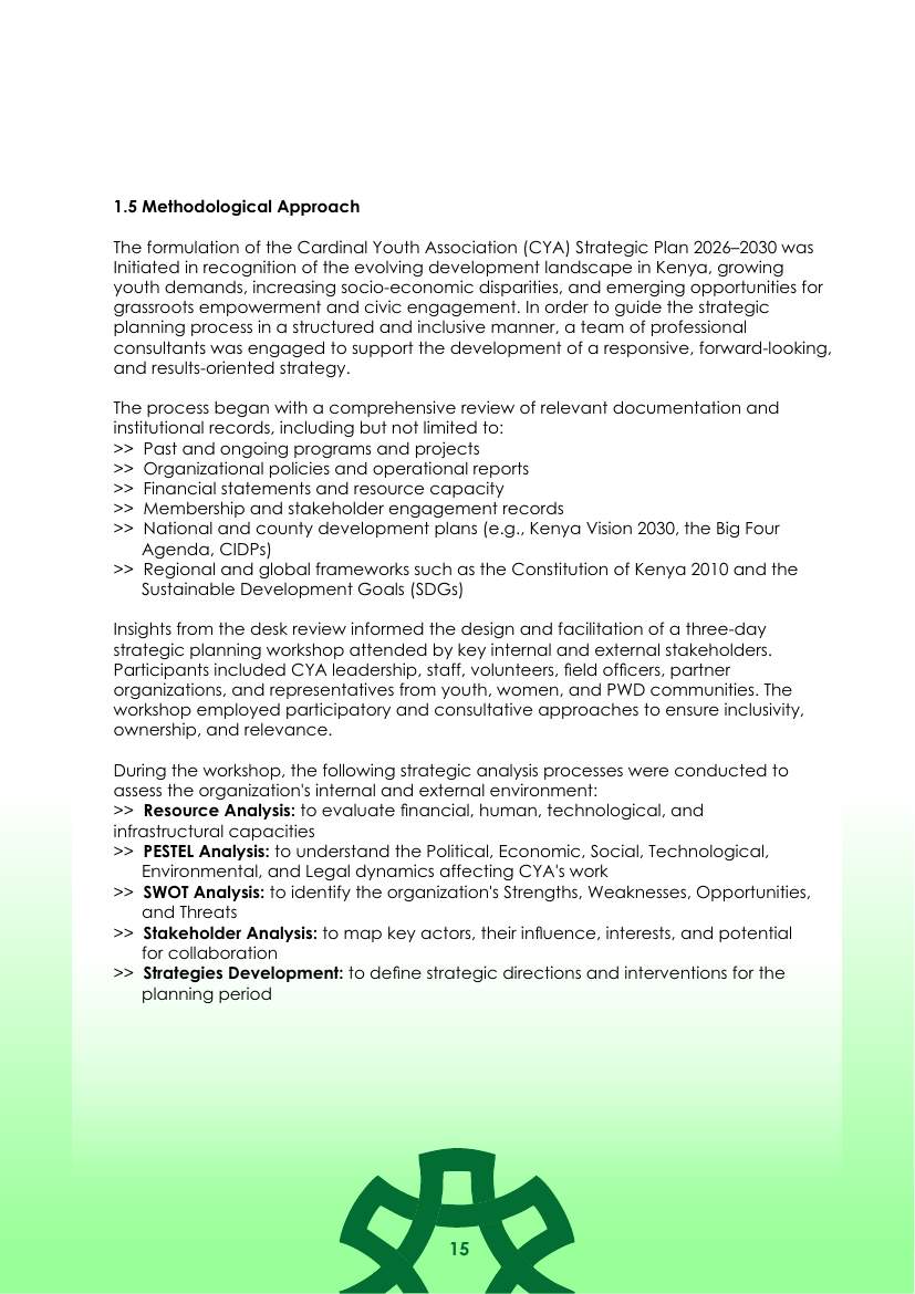 Strategic Plan (2026–2030) — page 15